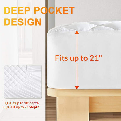 Heated Mattress Pad with Dual Controls, 6 Heat Settings & 10-Hour Auto-Off - product image 6