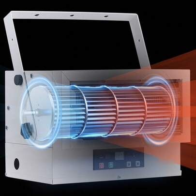 5KW Remote Control Silent Crossflow