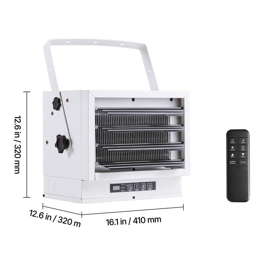 240V Electric Garage Heater – 5kW to 15kW, Wall/Ceiling Mount - product image 10