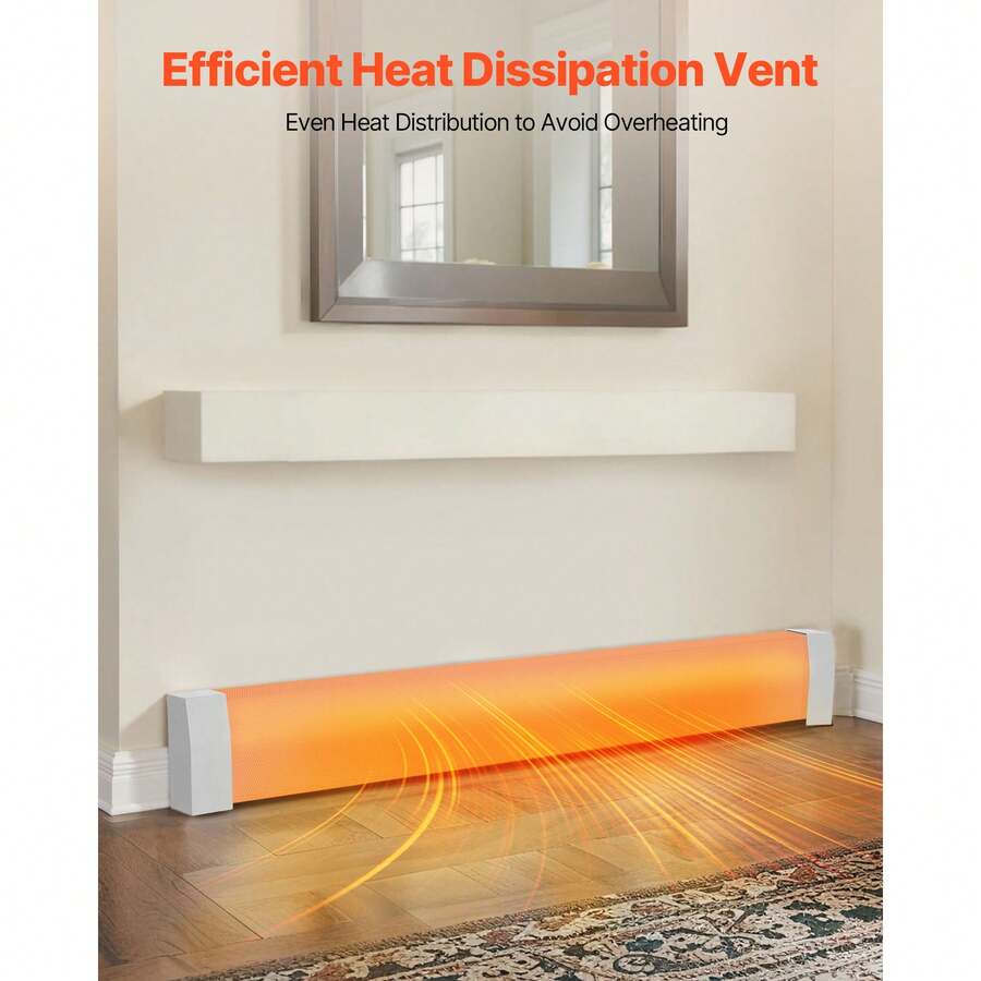 Steel Baseboard Heater Replacement Cover – 3 ft, 4 ft or 5 ft - product image 4