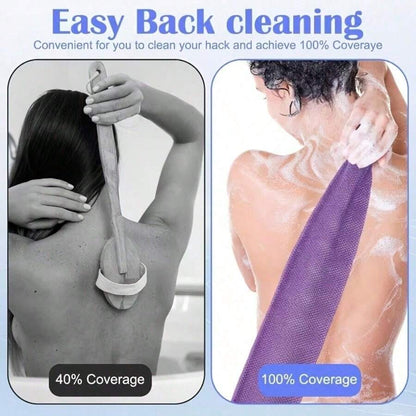 Mesh Exfoliating Back Scrubber & Bath Towel Set - product image 4