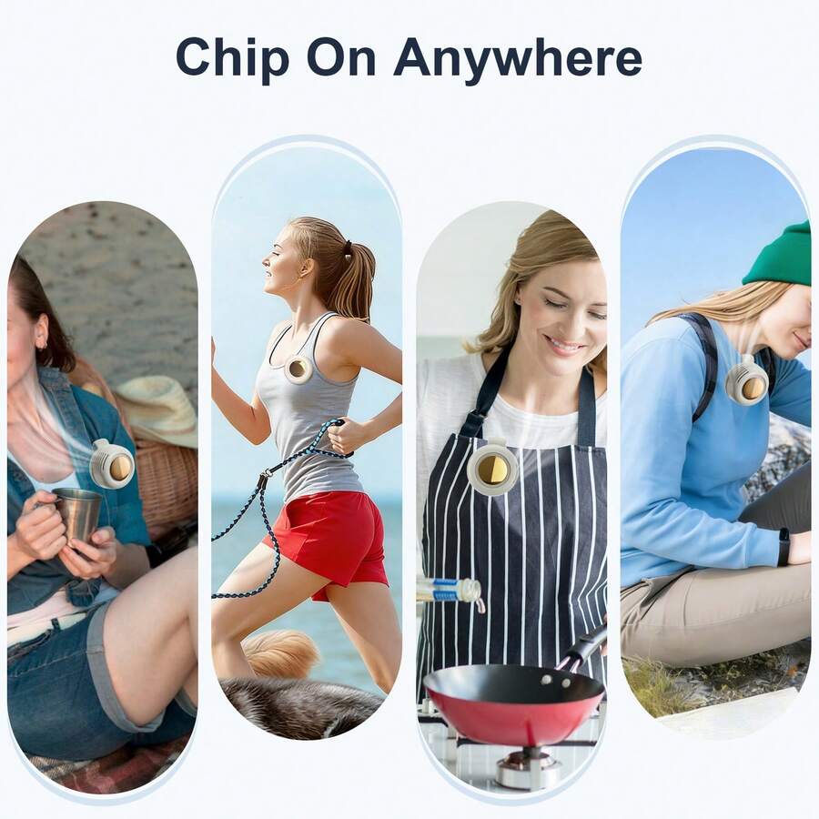 Clip-On Mini Bladeless Fan – 3-Speed Hands-Free Design - product image 7