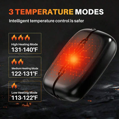 2-Pack Rechargeable Hand Warmers – 6000mAh, 3 Heat Levels - product image 6