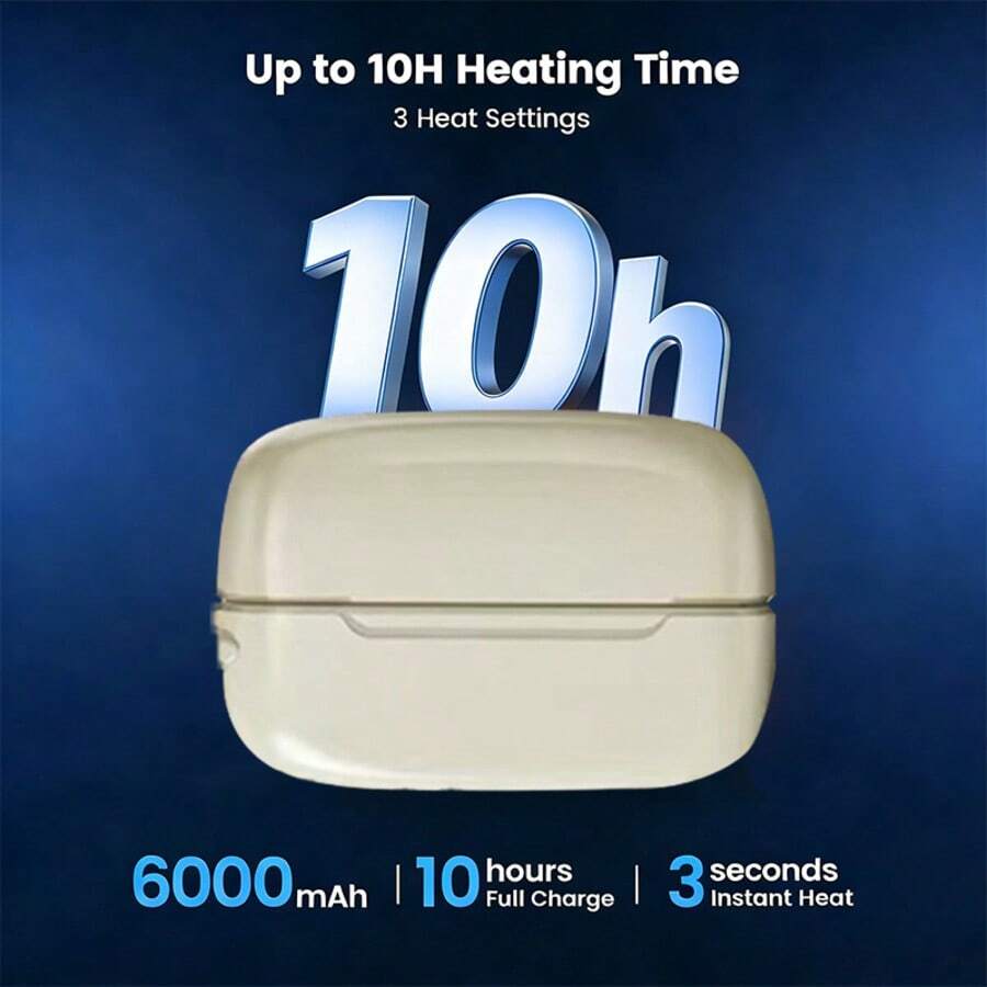 2-Pack Magnetic Rechargeable Hand Warmers – 3 Heat Levels - product image 6