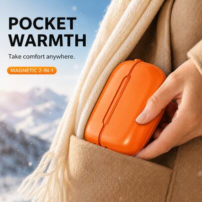 2-Pack Magnetic Rechargeable Hand Warmers – 3 Heat Levels - product image 14